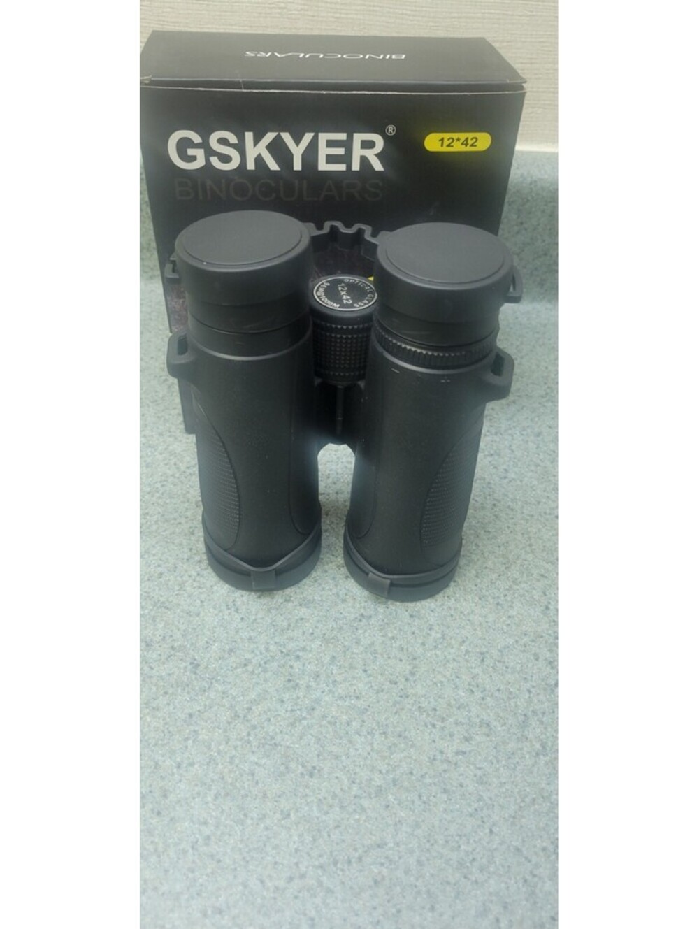 Binoculars GSKyer 12x42 Binoculars for Adults and Kids High Quality Binoculars